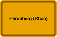 Grundbuchauszug Ehrenberg (Rhön)
